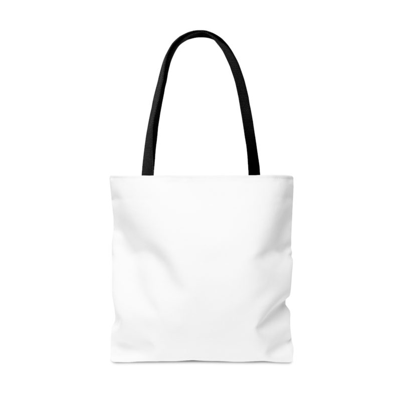 Nikki Sixx Bloody EAT ME Unisex Jersey White Tote Bag. Motley Crue Fan Tee. 1980's Heavy Metal Inspired  Tote Bag (AOP) - Image 10