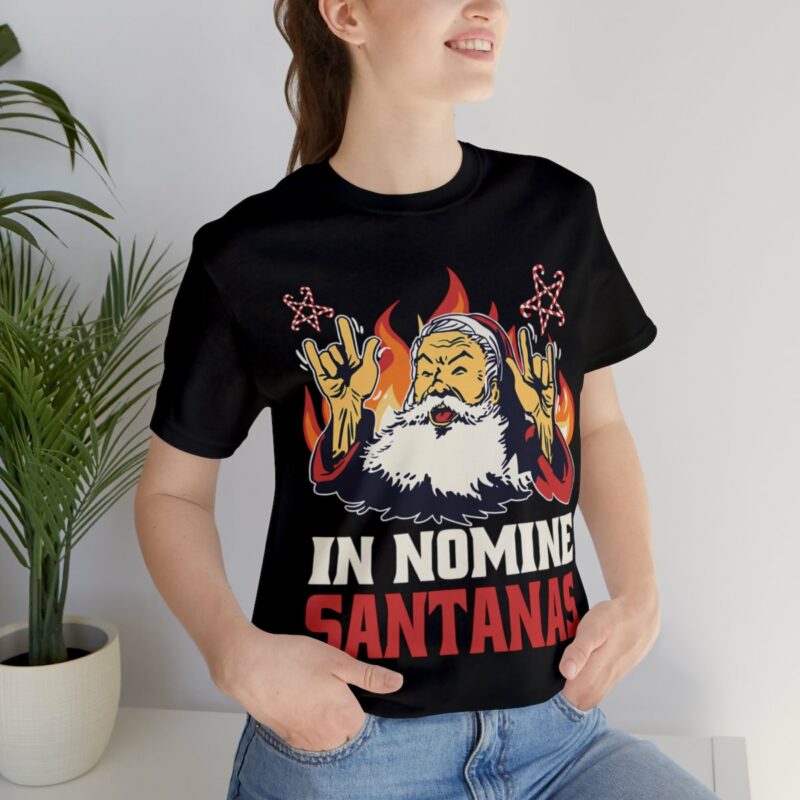 In Nomine Santanas Unisex Jersey Short Sleeve Tee