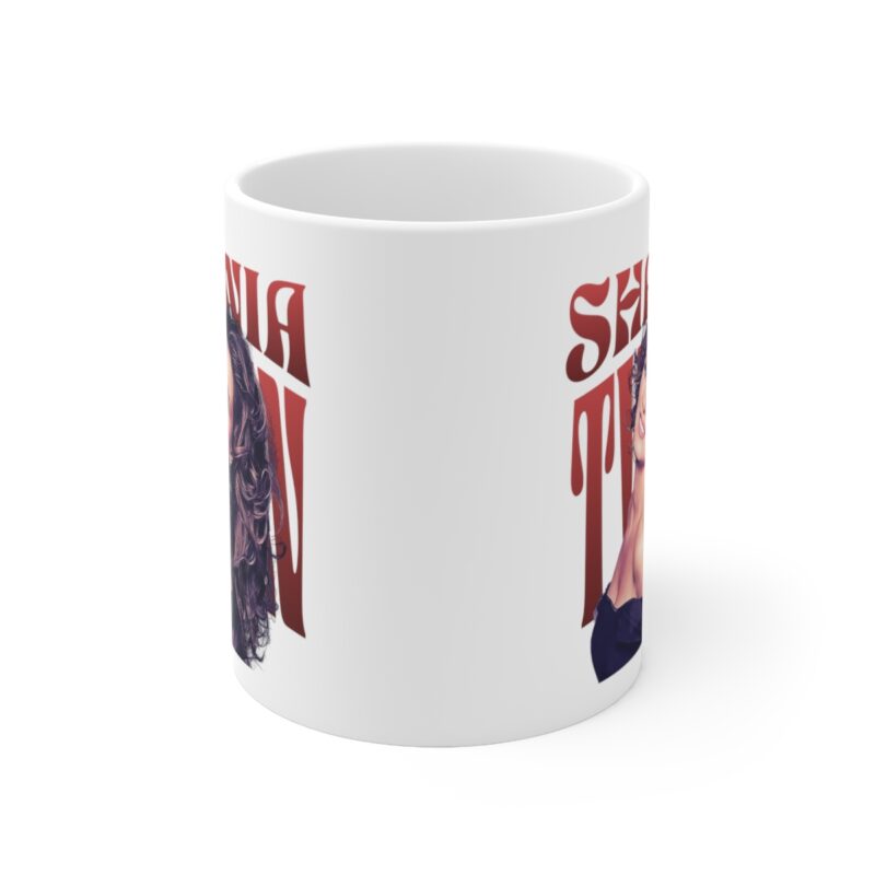 Shania Twain 1990s Ceramic Mug 11oz. Country Music Coffee Mug Gift Ideas. - Image 2