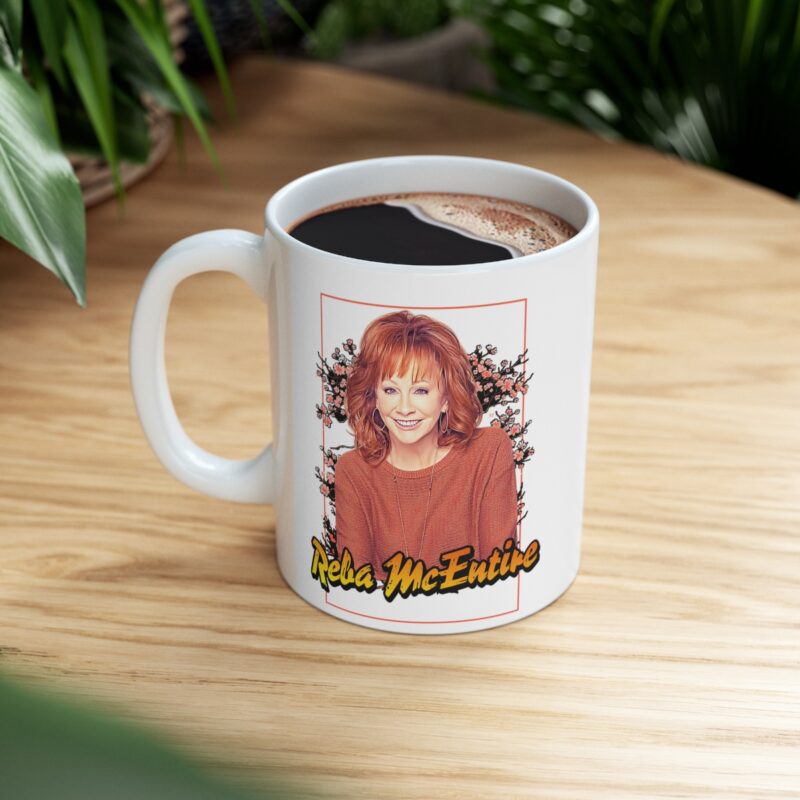 Reba McEntire Ceramic Mug 11oz. Country Music Coffee Mug Gift Idea. - Image 9