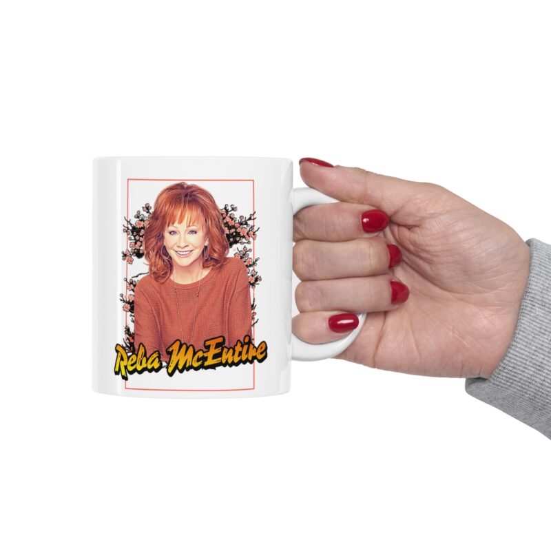 Reba McEntire Ceramic Mug 11oz. Country Music Coffee Mug Gift Idea. - Image 12