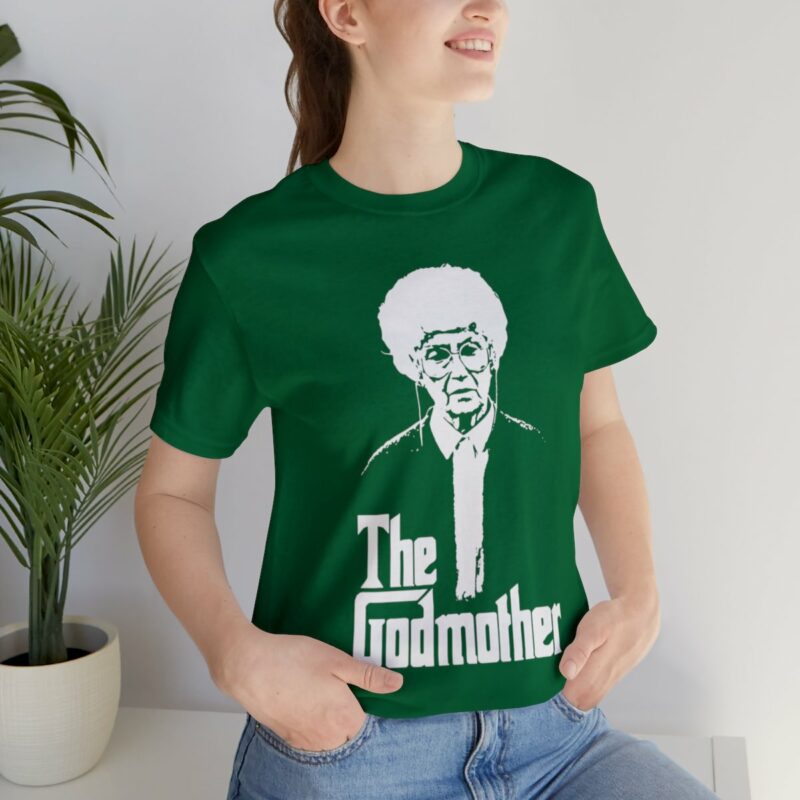 Sophia Petrillo The Godmother Unisex Bella and Canvas T-Shirt. The Golden Girls Sophia Petrillo Godmother T-Shirt. Godfather Parody T-Shirt. - Image 4