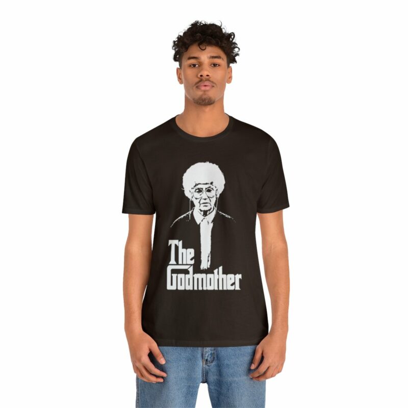 Sophia Petrillo The Godmother Unisex Bella and Canvas T-Shirt. The Golden Girls Sophia Petrillo Godmother T-Shirt. Godfather Parody T-Shirt. - Image 9
