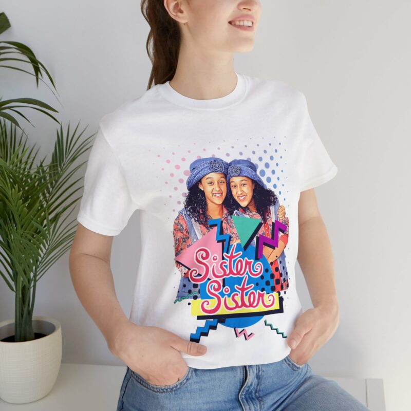 Sister Sister. 1990s Tia and Tamera Mowry Twins Unisex Shirt. Twin Teens Nostalgic Tee.