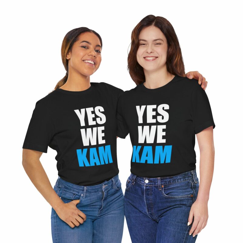 YES WE KAM : Kamala Harris for President Unisex Jersey Bella and Canvas T-Shirt - Image 56