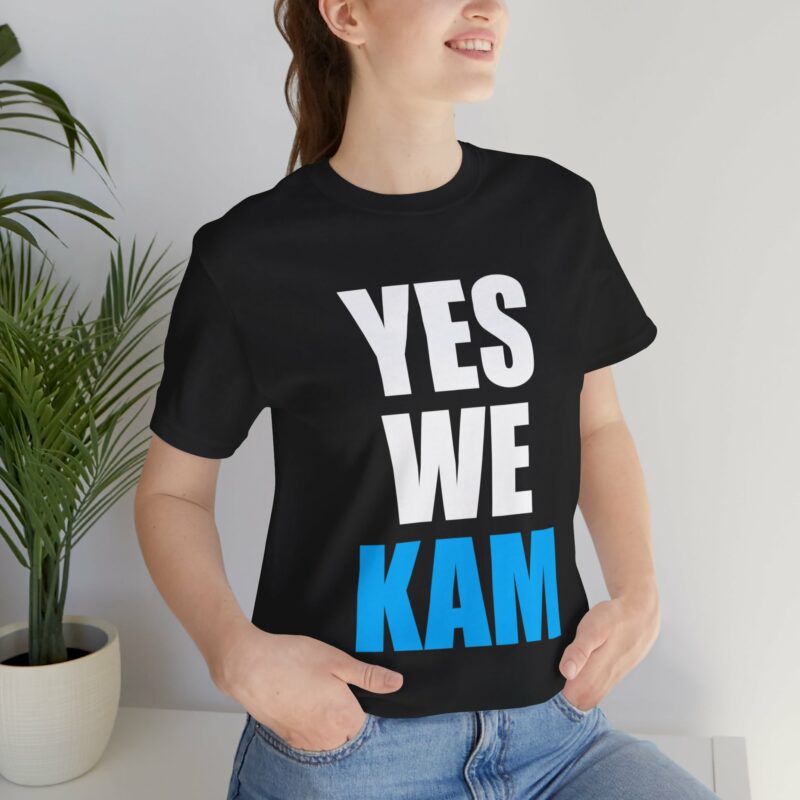 YES WE KAM : Kamala Harris for President Unisex Jersey Bella and Canvas T-Shirt - Image 53
