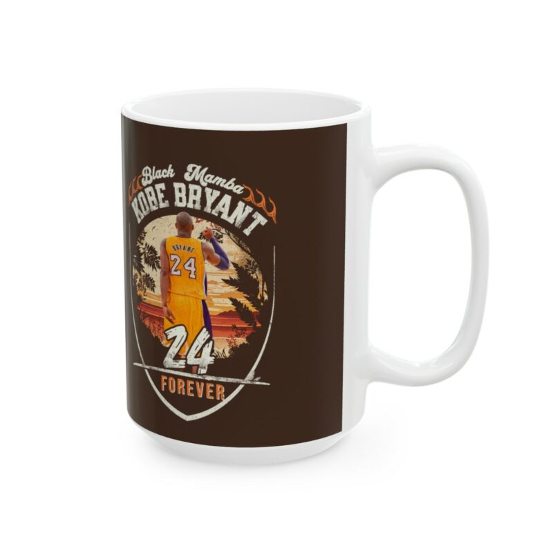 In Loving Memory of Kobe Bryant 24 Forever Dual Side Image Ceramic Mug, (11oz, 15oz) - Image 10