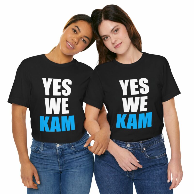 YES WE KAM : Kamala Harris for President Unisex Jersey Bella and Canvas T-Shirt - Image 55