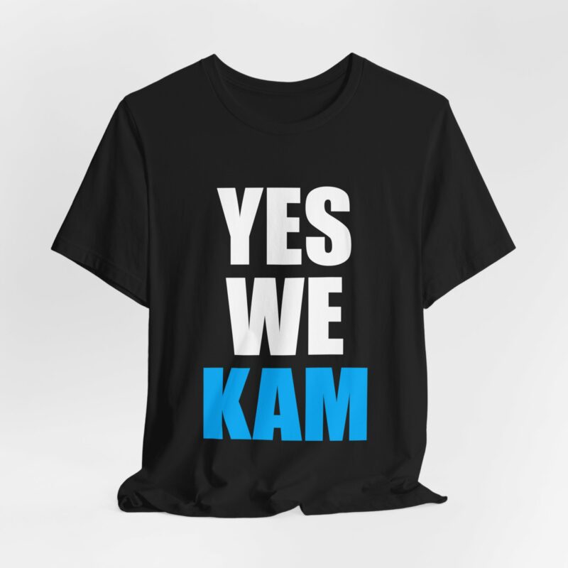 YES WE KAM : Kamala Harris for President Unisex Jersey Bella and Canvas T-Shirt - Image 35