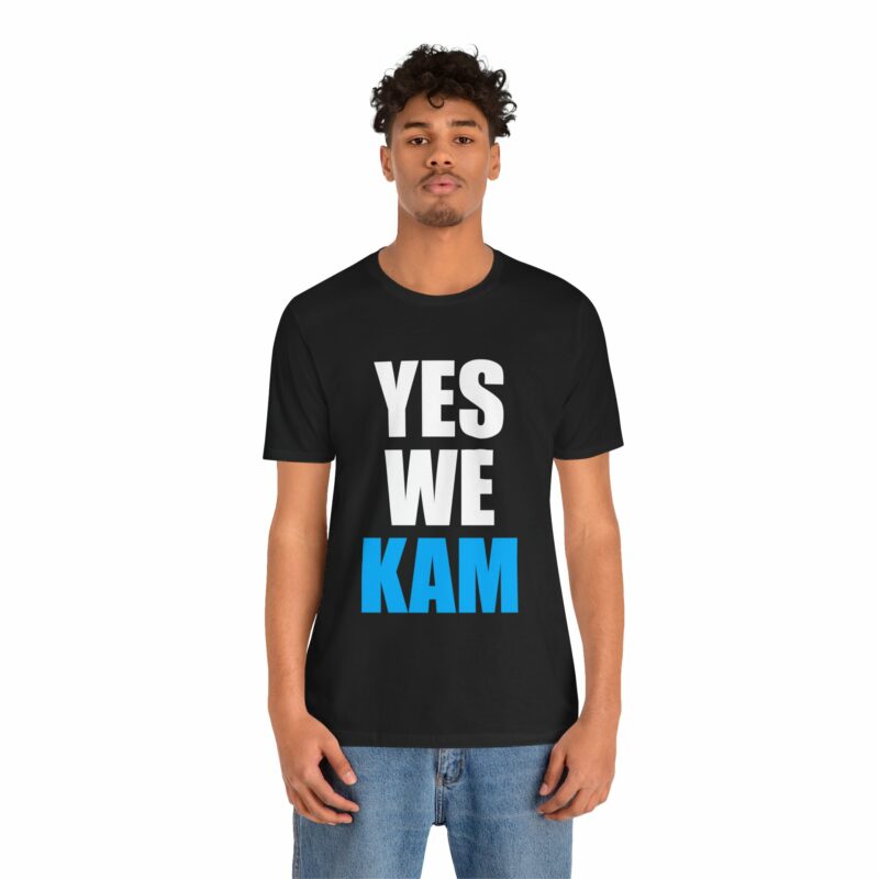 YES WE KAM : Kamala Harris for President Unisex Jersey Bella and Canvas T-Shirt - Image 41