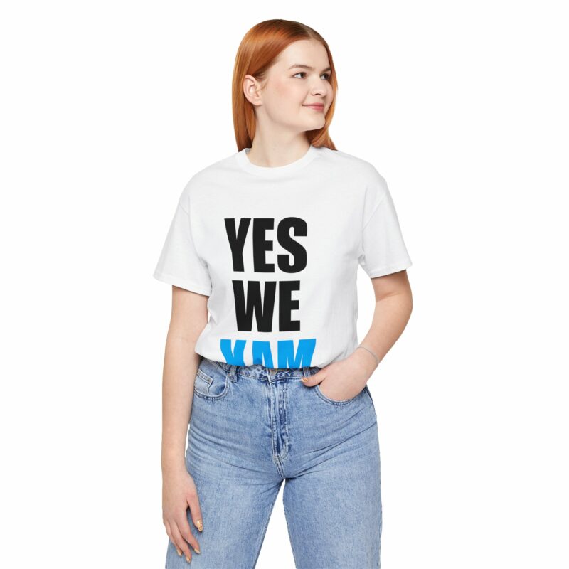 YES WE KAM : Kamala Harris for President Unisex Jersey Bella and Canvas T-Shirt - Image 18