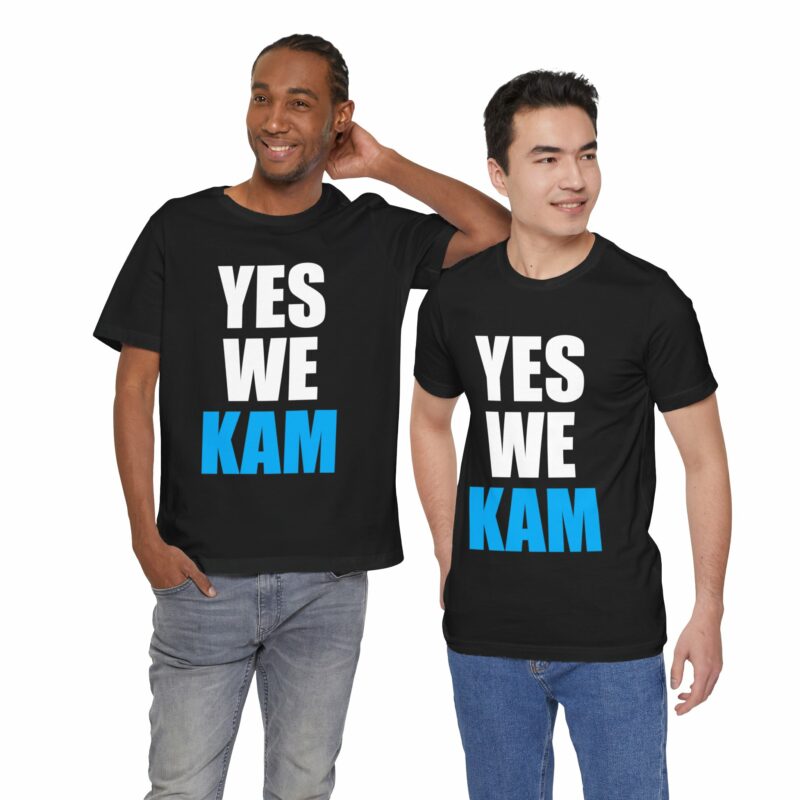 YES WE KAM : Kamala Harris for President Unisex Jersey Bella and Canvas T-Shirt - Image 57