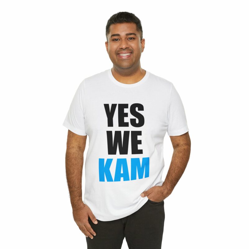 YES WE KAM : Kamala Harris for President Unisex Jersey Bella and Canvas T-Shirt - Image 16