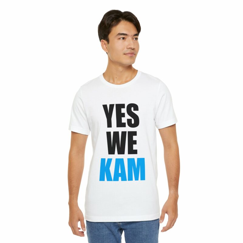 YES WE KAM : Kamala Harris for President Unisex Jersey Bella and Canvas T-Shirt - Image 20