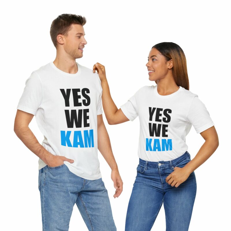 YES WE KAM : Kamala Harris for President Unisex Jersey Bella and Canvas T-Shirt - Image 25