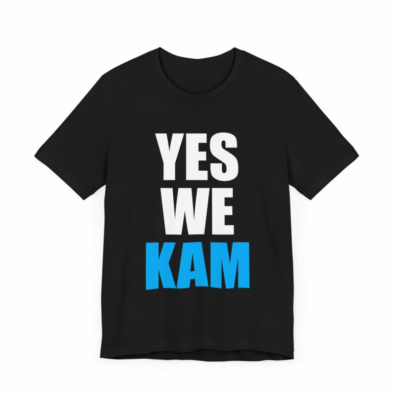YES WE KAM : Kamala Harris for President Unisex Jersey Bella and Canvas T-Shirt - Image 32