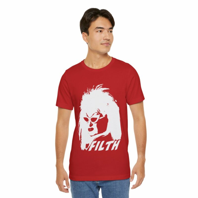 Divine FILTH Unisex Jersey T-Shirt. Divine Drag Queen Tee. - Image 6