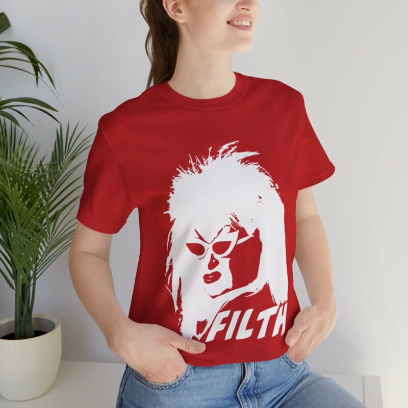 Divine FILTH Unisex Jersey T-Shirt. Divine Drag Queen Tee. - Image 5