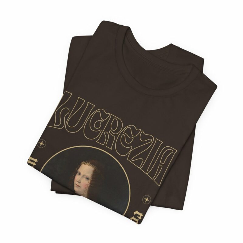 Lucrezia Borgia - The Italian Renaissance Unisex Jersey Short Sleeve Tee - Image 35