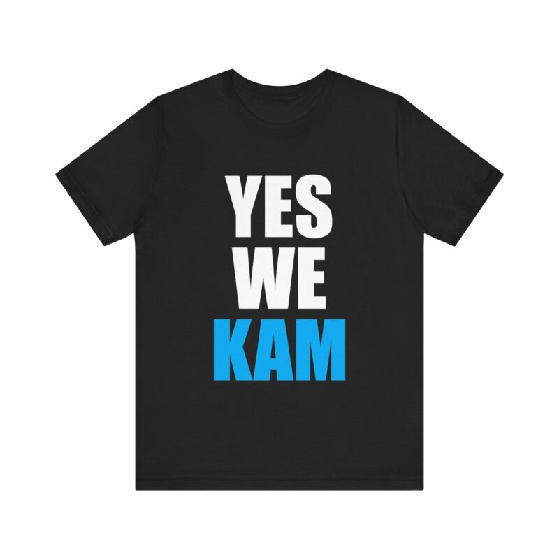 YES WE KAM : Kamala Harris for President Unisex Jersey Bella and Canvas T-Shirt - Image 30