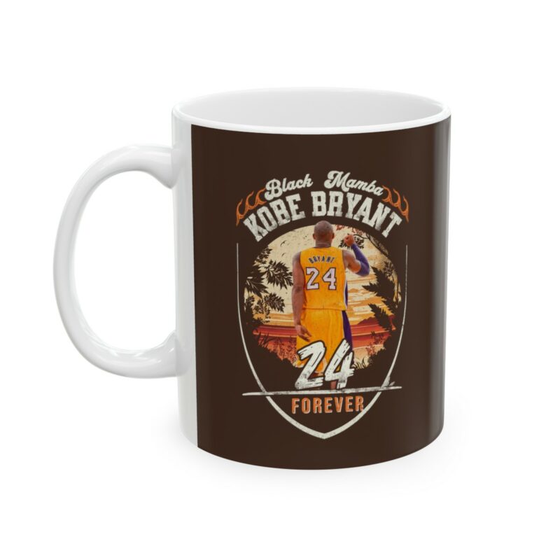In Loving Memory of Kobe Bryant 24 Forever Dual Side Image Ceramic Mug, (11oz, 15oz) - Image 2