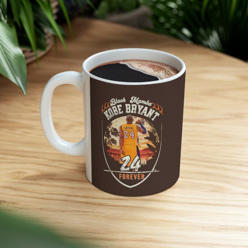 In Loving Memory of Kobe Bryant 24 Forever Dual Side Image Ceramic Mug, (11oz, 15oz) - Image 6