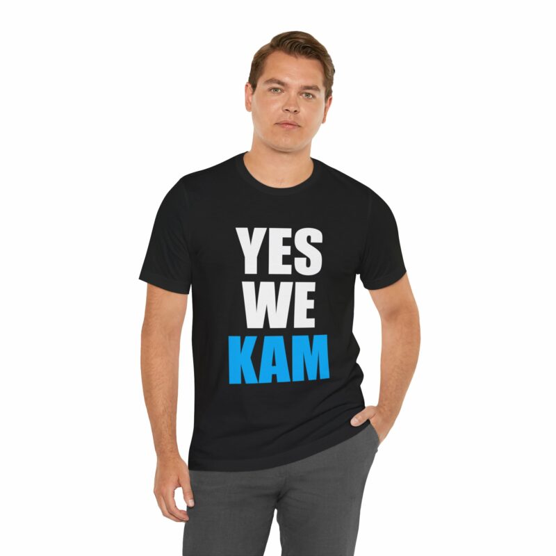 YES WE KAM : Kamala Harris for President Unisex Jersey Bella and Canvas T-Shirt - Image 43