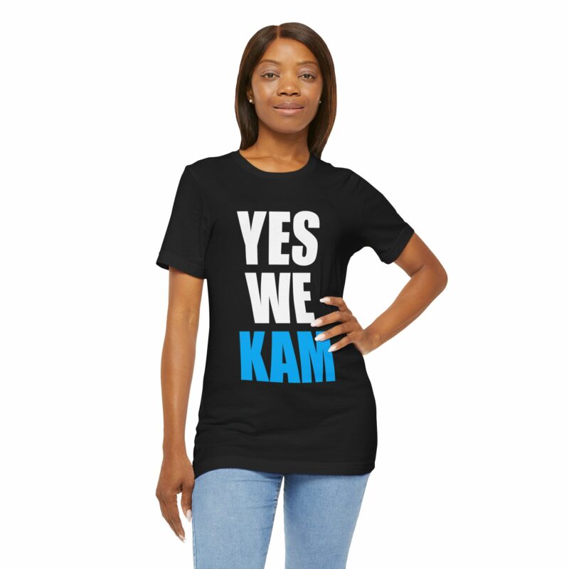 YES WE KAM : Kamala Harris for President Unisex Jersey Bella and Canvas T-Shirt - Image 51