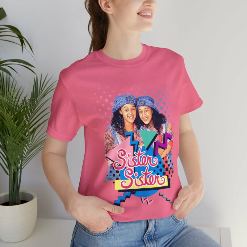 Sister Sister. 1990s Tia and Tamera Mowry Twins Unisex Shirt. Twin Teens Nostalgic Tee. - Image 5