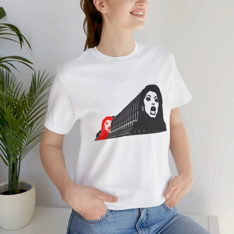 Soraya Montenegro Unisex Bella and Canvas T-Shirt.  Mexican melodramas t-shirt.