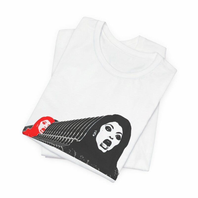 Soraya Montenegro Unisex Bella and Canvas T-Shirt.  Mexican melodramas t-shirt. - Image 6
