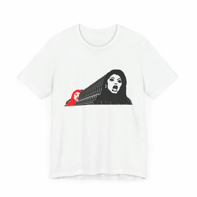 Soraya Montenegro Unisex Bella and Canvas T-Shirt.  Mexican melodramas t-shirt. - Image 4