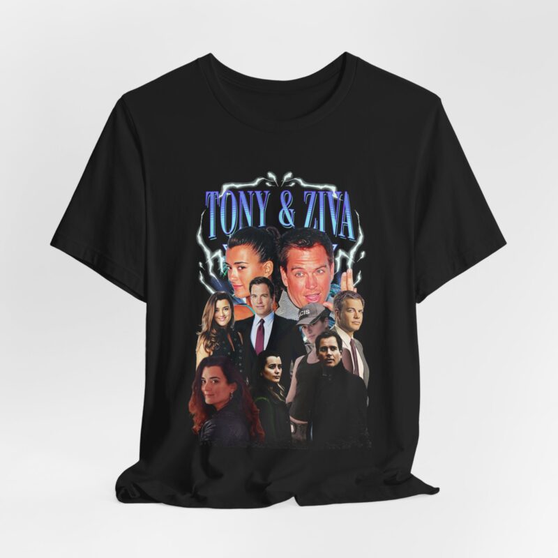 Ziva David and Tony DiNozzo Bootleg Style Unisex T-Shirt | NCIS High Quality Bella and Canvas Tee