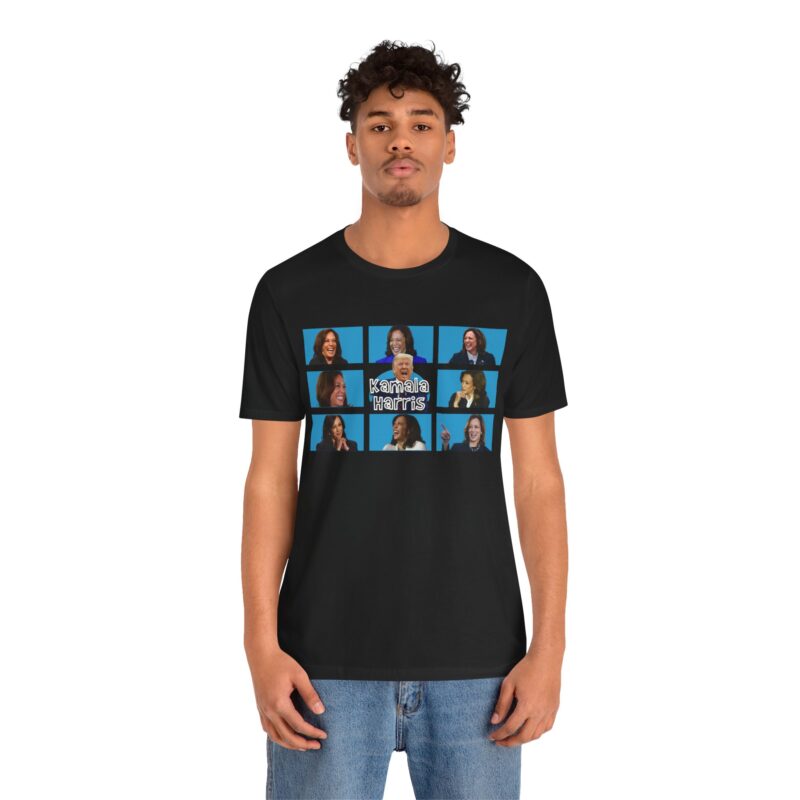 Kamala Harris Laughing At Trump Brady Bunch Style T-Shirt - Political Tee, Laughing Politician Shirt, Funny Kamala Harris Top, Activist - Image 4