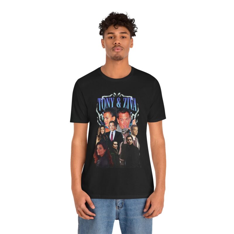 Ziva David and Tony DiNozzo Bootleg Style Unisex T-Shirt | NCIS High Quality Bella and Canvas Tee - Image 12