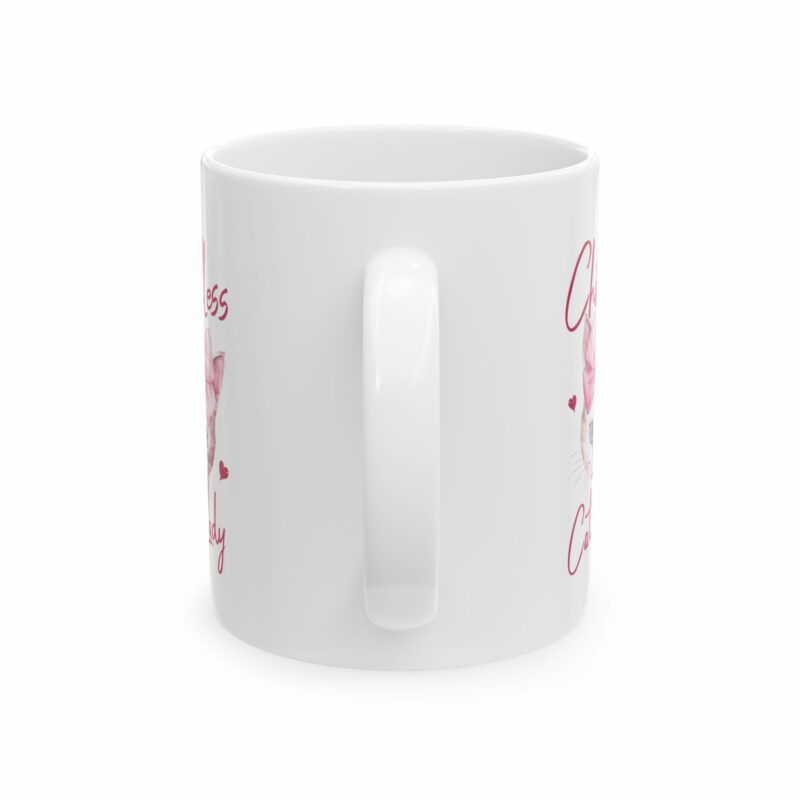 Childless Cat Lady Coffee Mug - Funny Cat Lover Gift - BPA and Lead-Free Ceramic Mug - 11oz , 15oz - - Image 3