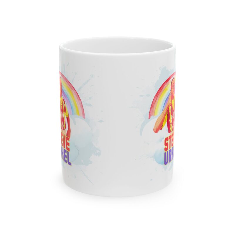 Rainbow Steve Urkel Coffee Mug. Family Matters Urkel Thumbs Up Mug. - Image 2