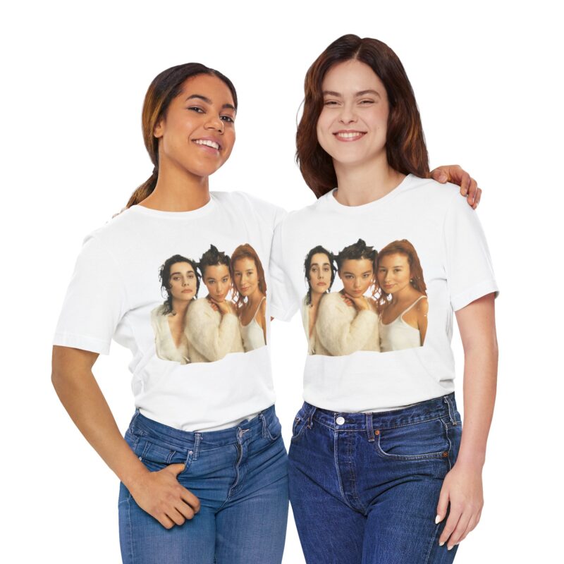 PJ Harvey with Bjork and Tori Amos 1994 Bella + Canva Unisex Jersey Short Sleeve Tee . 90s Female Rock Icons Unisex Tee - Image 27