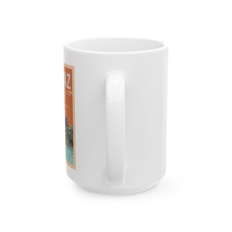 Alcatraz Island Poster Style Ceramic Mug, (11oz, 15oz) - Image 16