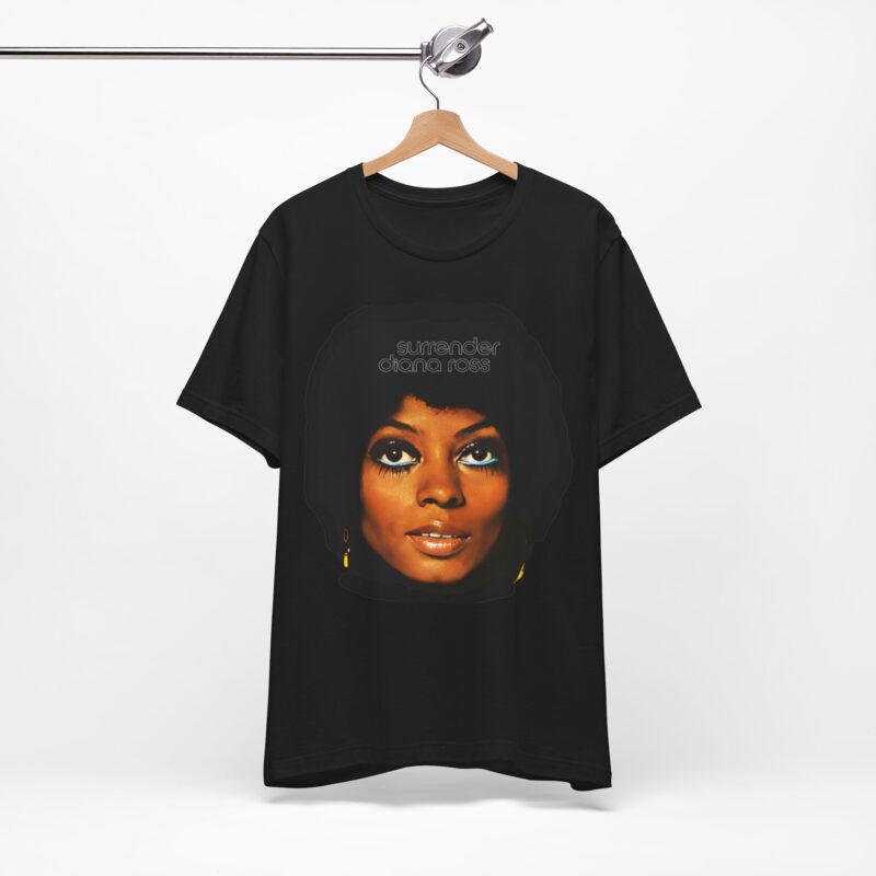 Diana Ross Surrender Album Cover Unisex Jersey Short Sleeve T-Shirt - Image 3