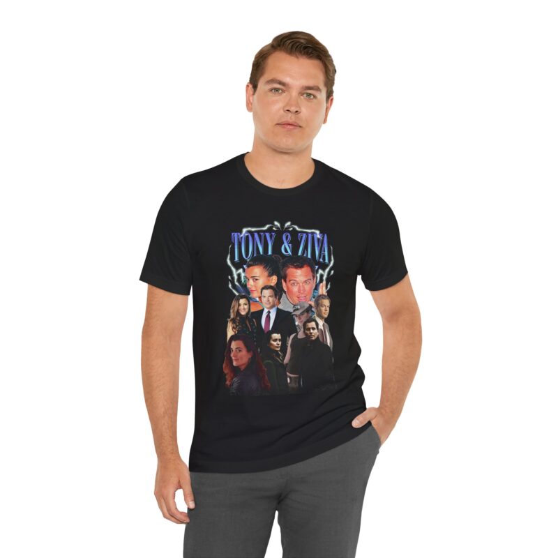 Ziva David and Tony DiNozzo Bootleg Style Unisex T-Shirt | NCIS High Quality Bella and Canvas Tee - Image 14