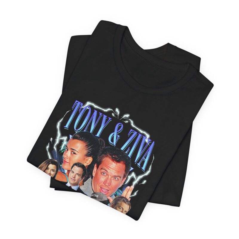 Ziva David and Tony DiNozzo Bootleg Style Unisex T-Shirt | NCIS High Quality Bella and Canvas Tee - Image 6