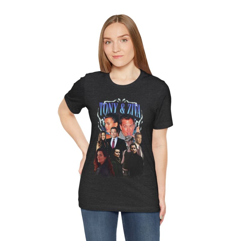 Ziva David and Tony DiNozzo Bootleg Style Unisex T-Shirt | NCIS High Quality Bella and Canvas Tee - Image 42