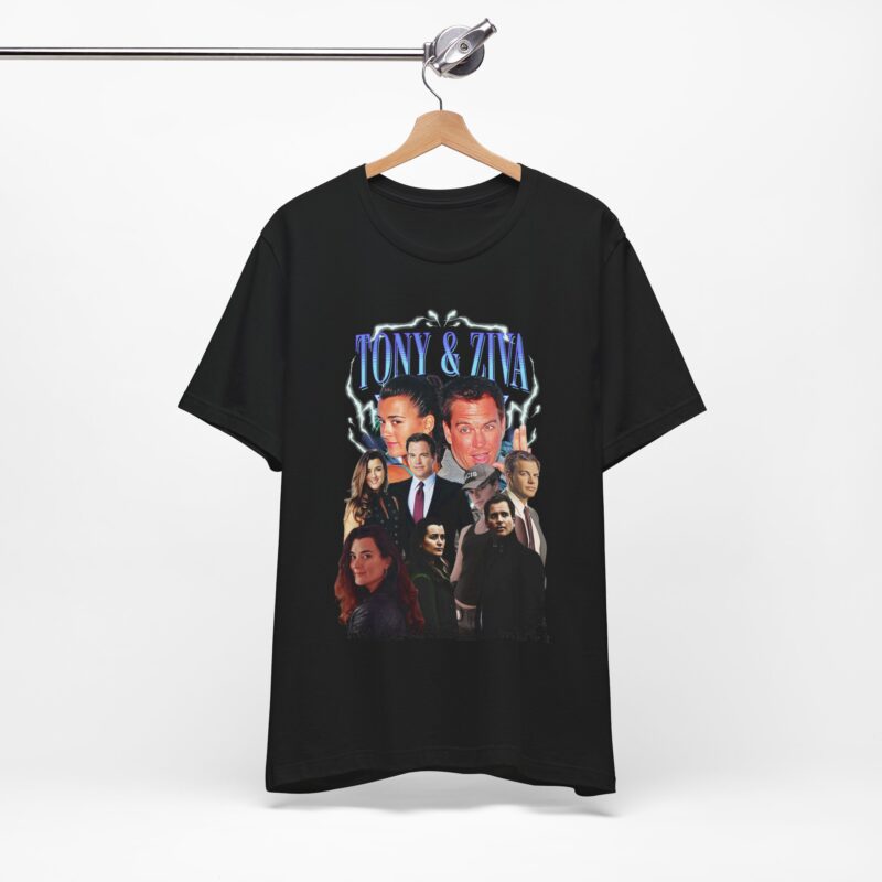 Ziva David and Tony DiNozzo Bootleg Style Unisex T-Shirt | NCIS High Quality Bella and Canvas Tee - Image 7