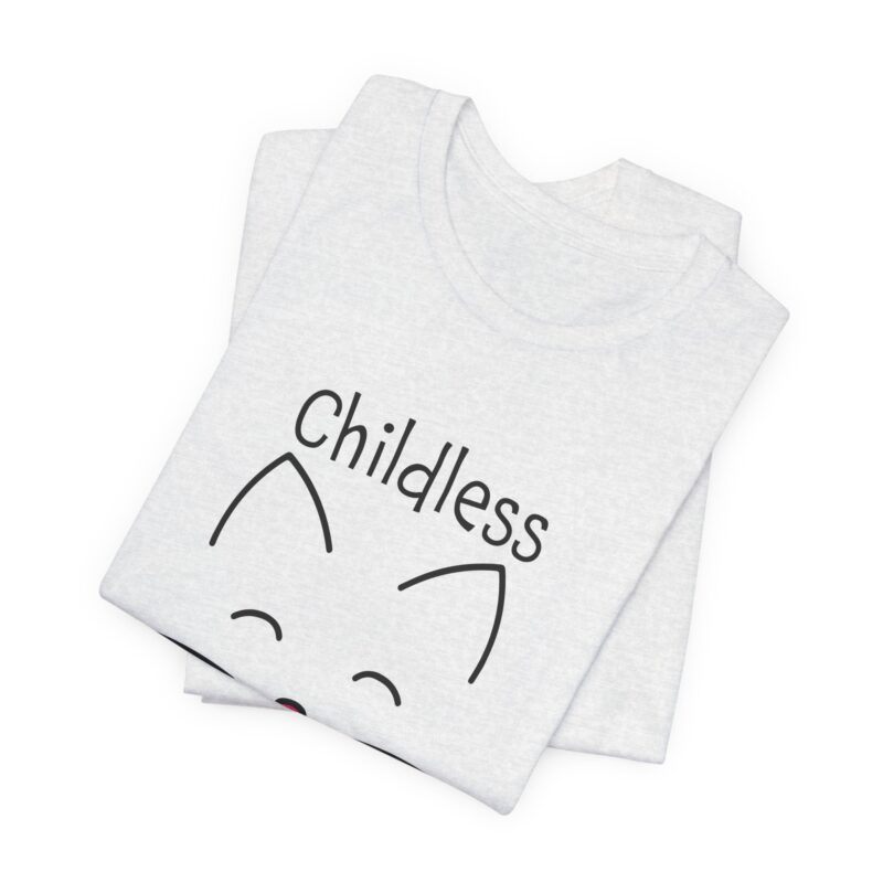 Cat Face Kamala Harris Childless Cat Lady Unisex Tee, Cat Lover Shirt, Women's Graphic Tshirt, Funny Political Shirt, Feminist Tee - Image 64
