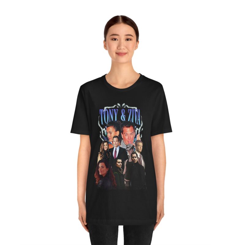 Ziva David and Tony DiNozzo Bootleg Style Unisex T-Shirt | NCIS High Quality Bella and Canvas Tee - Image 11