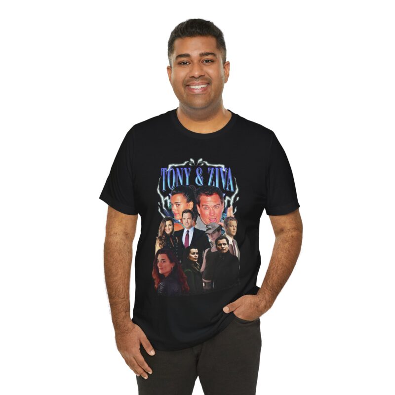 Ziva David and Tony DiNozzo Bootleg Style Unisex T-Shirt | NCIS High Quality Bella and Canvas Tee - Image 16