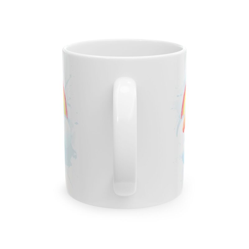 Rainbow Steve Urkel Coffee Mug. Family Matters Urkel Thumbs Up Mug. - Image 3