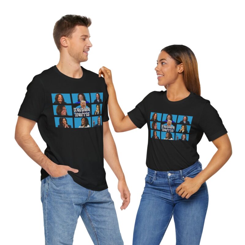 Kamala Harris Laughing At Trump Brady Bunch Style T-Shirt - Political Tee, Laughing Politician Shirt, Funny Kamala Harris Top, Activist - Image 8