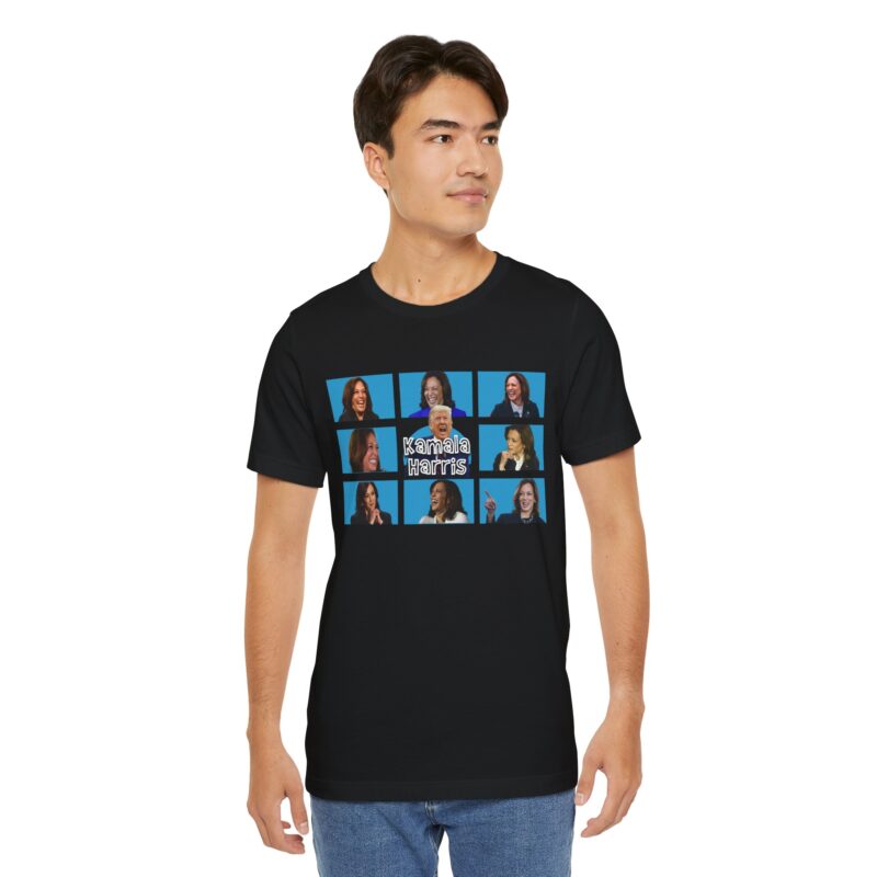 Kamala Harris Laughing At Trump Brady Bunch Style T-Shirt - Political Tee, Laughing Politician Shirt, Funny Kamala Harris Top, Activist - Image 6